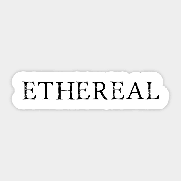 Ethereal Sticker by Absign